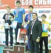 Лесосибирские кикбоксёры на «Кубке Сибири»