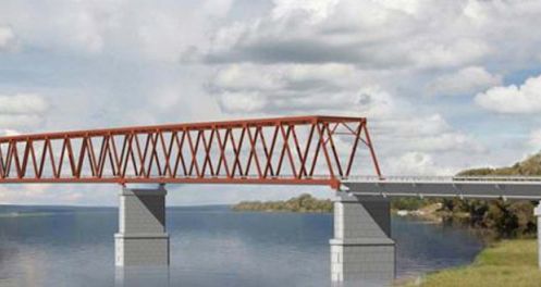 Эскизы нового моста представят красноярцам